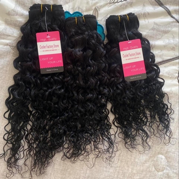 Other - Natural Black Deep Wave Hair Extensions